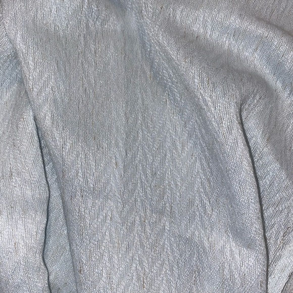 Baby Blue Sheer Curtains x4 Panels - Picture 4 of 5